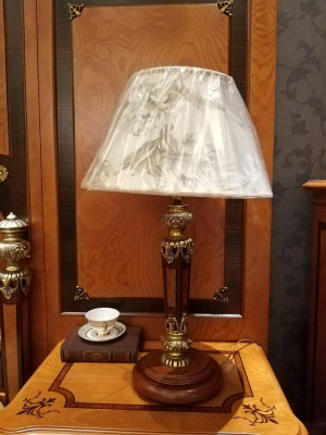 Antil style Baroque Rococo table lamp bedside lamp table lamp Light fixture Lamp new