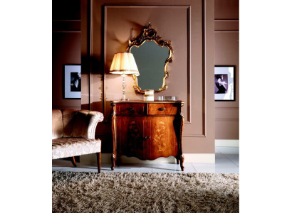 Luxury Italian Furniture Design Chest of drawers Wardrobe Brown Wood Furniture Style