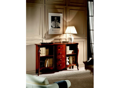 Living room Furniture Classic r Baroque Style Chest of drawers Books Chest of drawers Wood