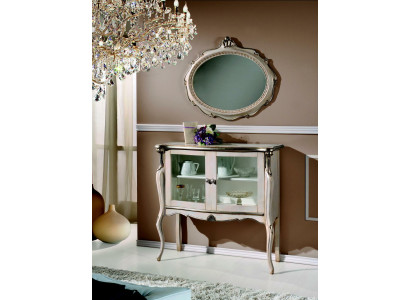 Living room Italian Furniture Classic Baroque Chest of drawers Wood Sideboard