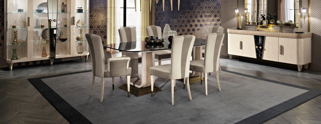 Furnishings Tables worktop in marble look new luxury Italian design