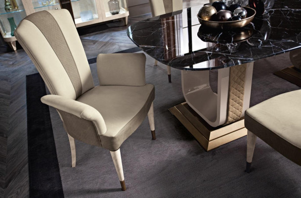 Furnishings Tables worktop in marble look new luxury Italian design