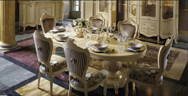 Dining room Living room Dining tables Tables Table Furniture Dining table Natural wood Retro Style