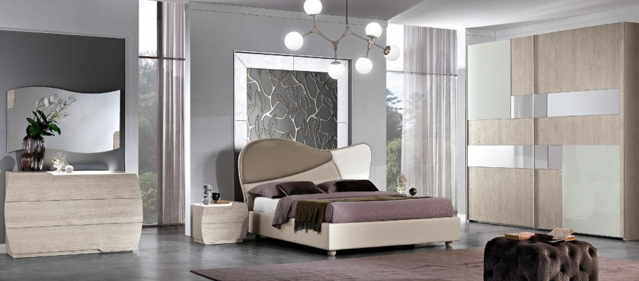 Wardrobe Sliding Doors Mirror Cabinets Bedroom Italian Furniture