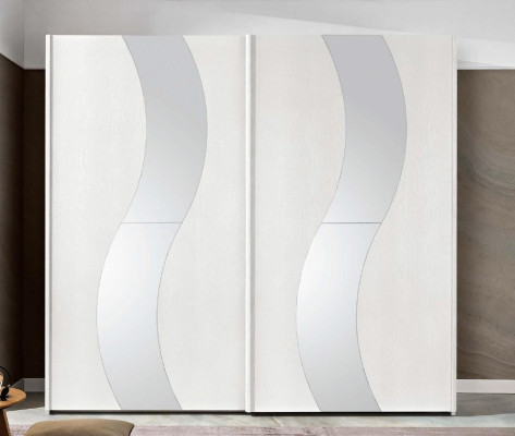 Wardrobe with Sliding Doors Bedroom Wardrobe Cabinets Wood Design Modern