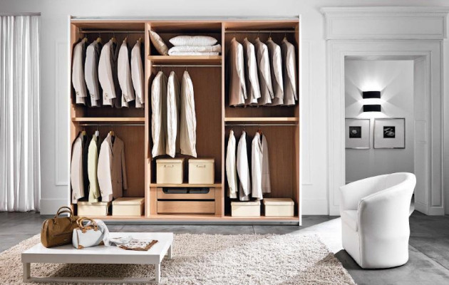 Wardrobe Wardrobe Luxury Sliding Doors Design Cabinets Clothes Wood Furniture new