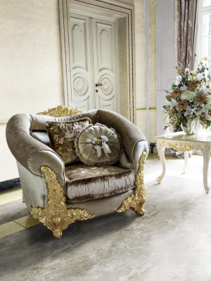 Armchair Luxury Armchair Furniture new Living room Single Seater Sofa Couch Lounge Club Hotel