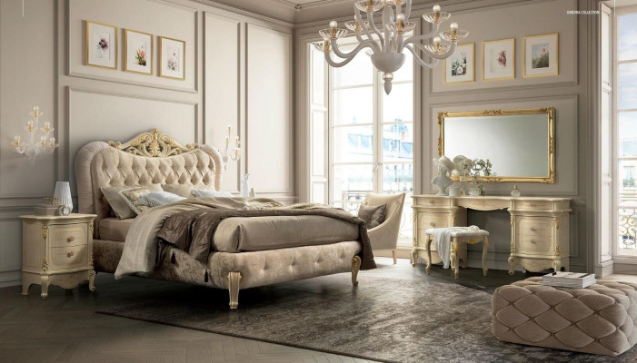 Dressing table Mirror Consoles Design Furniture Luxury Lowboard Chest of drawers Wood Set new