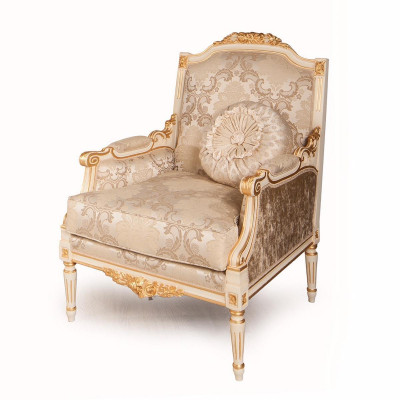Chair with armrest Dining room chair Wood Living room Chairs Design Armchair Art déco