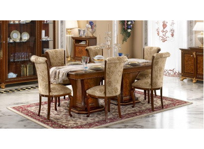 Tables Furniture Dining table Antique style Solid wood Italian dining tables Table Wood