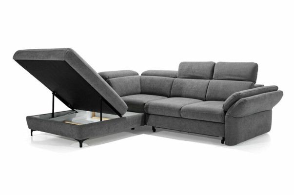 Mega Comfort ables sofa bed with luxurious upholstery in a modern style