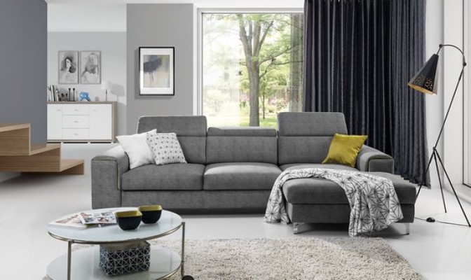 Sofa bed Sofa Upholstery Living room Corner sofa Textl Seat Suite Functional Couch