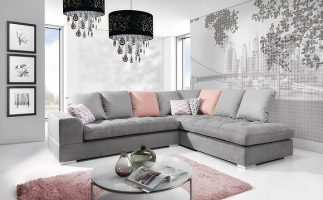 Green sofa bed for three people, Stylish 3-Seater sofa, Sofas from EUROPE