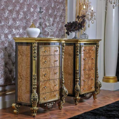 Chest of drawers Sideboard Chests of drawers E61 Sideboards 6 drawers tall cabinet Wardrobe new