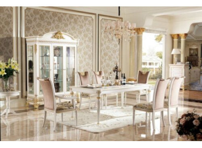 Royal Dining table Table Tables Wooden table Baroque Rococo Dining room Antique