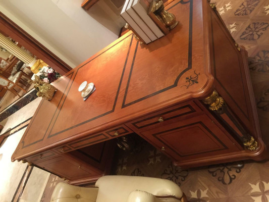 Luxury Desk Table Office Office Antique Style Baroque Rococo Desks new