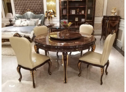 Round Dining room Round Table Real Wood Round Tables Classic Baroque Rococo new