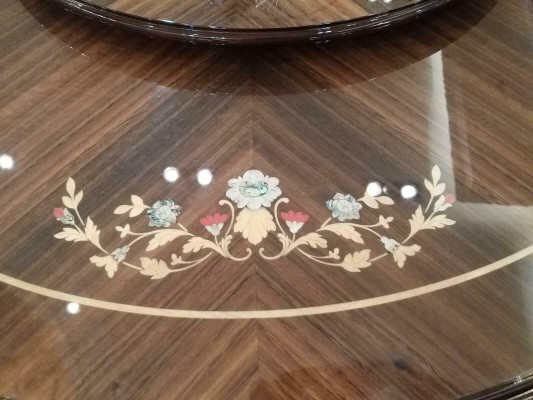 Round Dining room Round Table Real Wood Round Tables Classic Baroque Rococo new