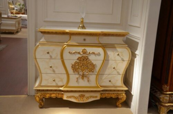 Chest of drawers Sideboard Chests of drawers Sideboards Bedroom Living room Baroque tall cabinet