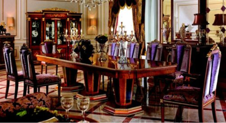 Noble luxury XXL Table Living room Wood Tables Dining room 240x120cm Baroque Rococo