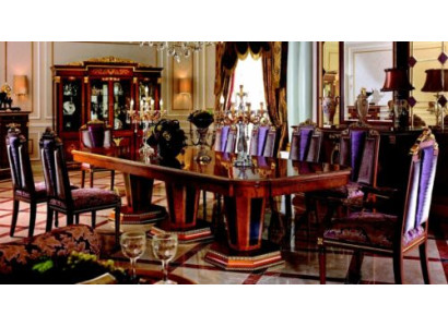 Noble luxury XXL Table Living room Wood Tables Dining room 240x120cm Baroque Rococo