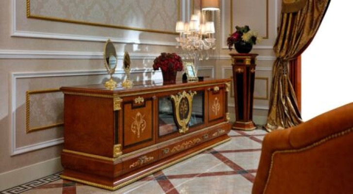 Display case Wardrobe Showcases Living room Show Cabinets Design Baroque Rococo new