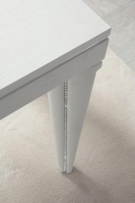 Dining table extendable table wood luxury tables dining room furniture dining modern design