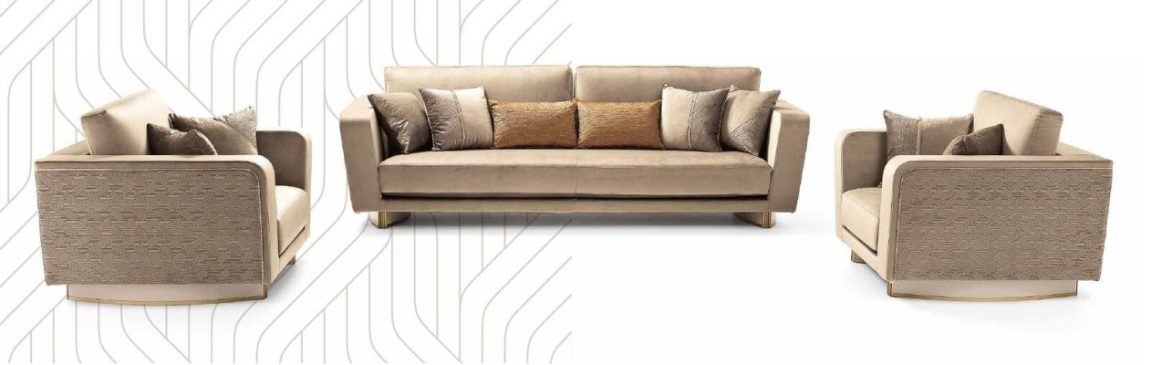 Armchair Design Couch Sofa Fabric Relax Lounge Luxury TV Club Upholstery Seater