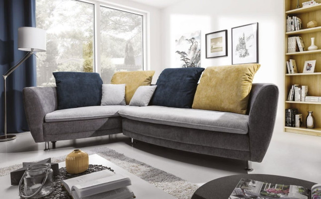 Living landscape Leather Corner Sofas Suite L-shape new Corner sofa Sofa Couch Upholstery