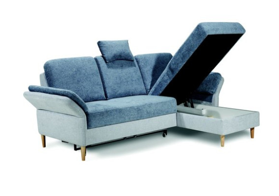 Stylish and elegant corner sofa in a modern style to buy at an affordable price