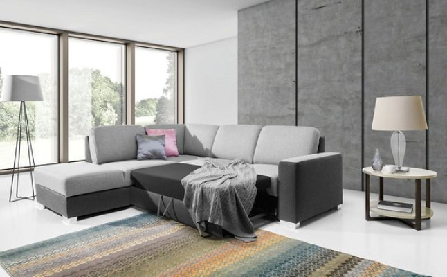 Multifunction s designer sofa bed corner shape D for Living room