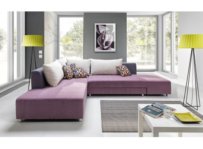 Luxurious large corner sofa is made from high quality material from European furniture manufacturers
