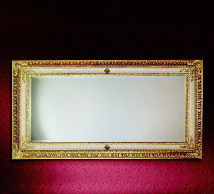 Classic r Wall mirror Wooden Frame Mirror Furniture Gold 104x194 Glass Frame Wall