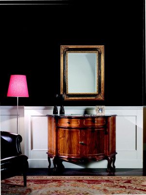 Italian Furniture Chest of drawers Wardrobe Brown Design Luxury Wood Style Baroque
