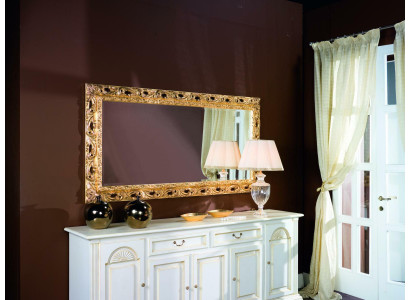 Wall mirror Frame Gold Glass Living room 96x186 Mirror Living room Furniture Hanging