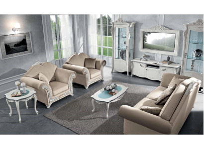 Display case Living room Furniture Solid Wood Display cabinets Glass Wardrobe Real wood Sideboard