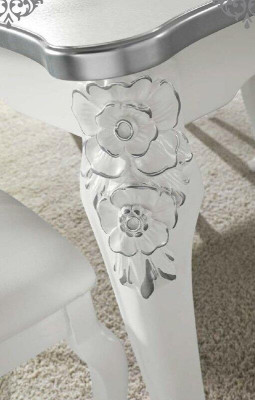 Dining table Real wood Furniture White Table Dining room Classic Dining tables Tables Wood