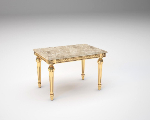 Side table Bedroom Side table Classic Design Furniture Wood Gold new