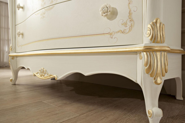 Chest of drawers Bedroom Chests of drawers Classic Wood Sideboard Wardrobe Tall cabinet new