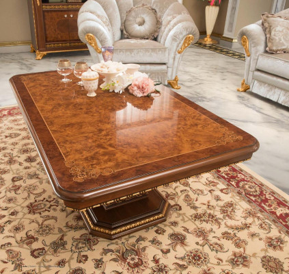 Coffee table Side Tables Living room Rectangular Coffee Luxury Design Couch Table