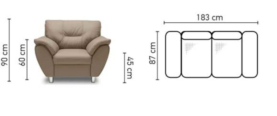 The elegant Classic 2-seater sofa in Art Nouveau fits into any interior