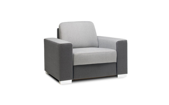 Design Relax Club Armchair Lounge Chair TV Upholstery Couch Fabric 1 Seater Sofa
