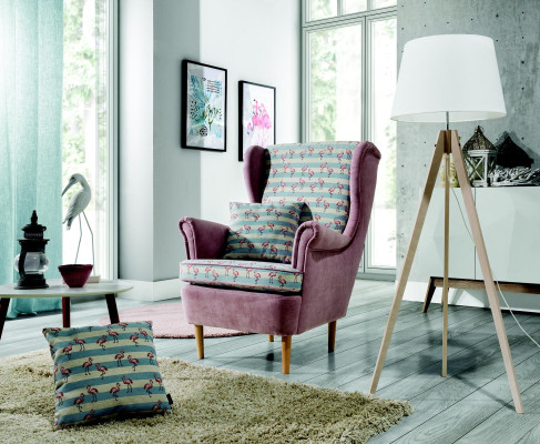 Design 1 Seater Relax Armchair Clublounge Sofa Chair TV Upholstery Couch Stuff