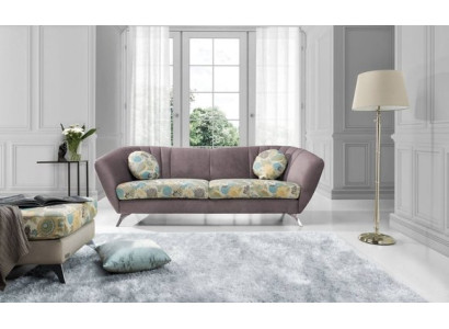 Design 3 Seater Relax Club Sofas Lounge Sofa Textile Upholstery Couch Fabric Couches