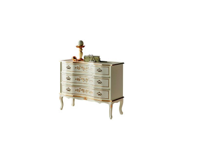 Luxury Design Wardrobe Real wood Furniture Chests of drawers Wardrobe Baroque Italian