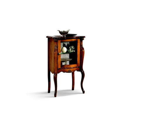 Designer Italian Furniture Display case Baroque Wardrobe Glass Cabinet Sideboard new