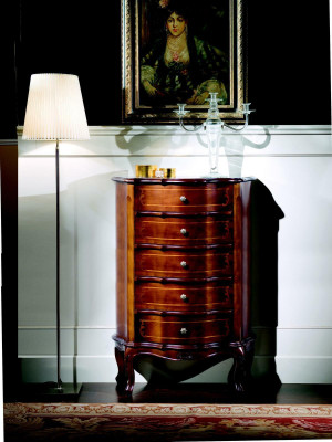 Italian Furniture Baroque Wardrobe Chest of drawers Designer Luxury Wood Sideboard
