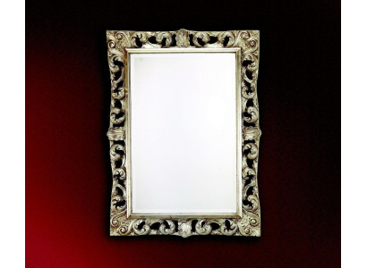 Living room Mirror Wall mirror Designer Dielen Bad Wood Glass Design 113x113 new