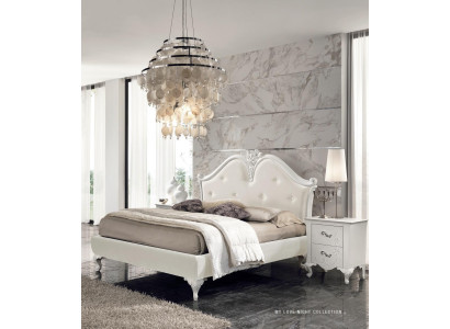 Luxury Bed Classic Beds Bed frame e Double Modern Double bed Modern White