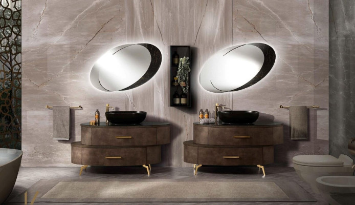 Bathroom Washbasin Faucet Badfurniture Italy Style Basin Bathroom new Set